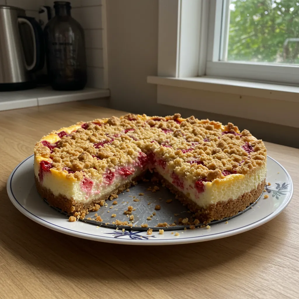 Berrylicious Strawberry Crunch Cheesecake: A Decadent Berry Paradise